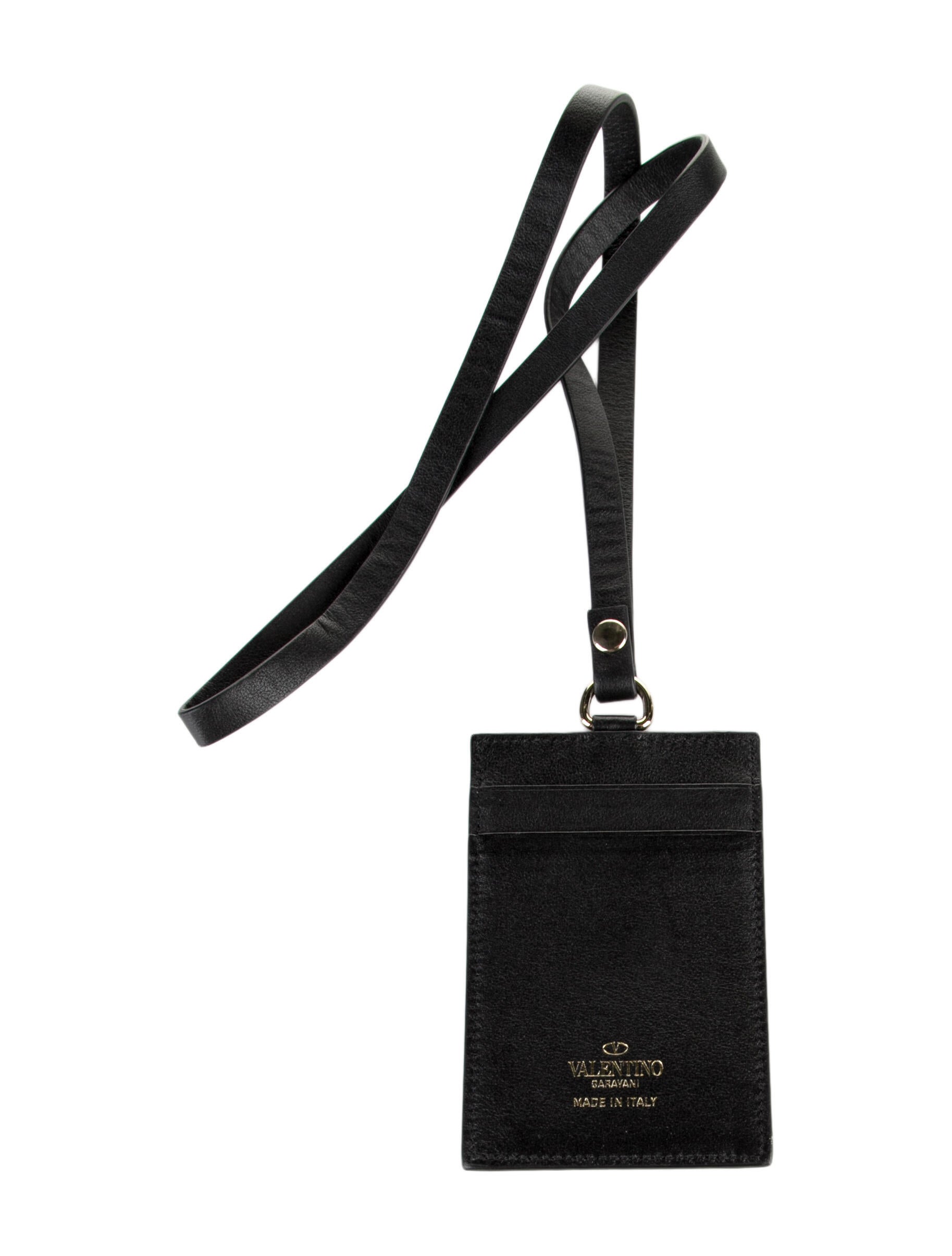 Valentino Leather Card Holder